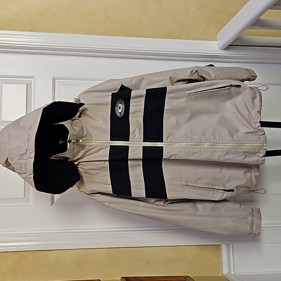CHENERAL REVERSIBLE Monterey Bay coat jacket- L